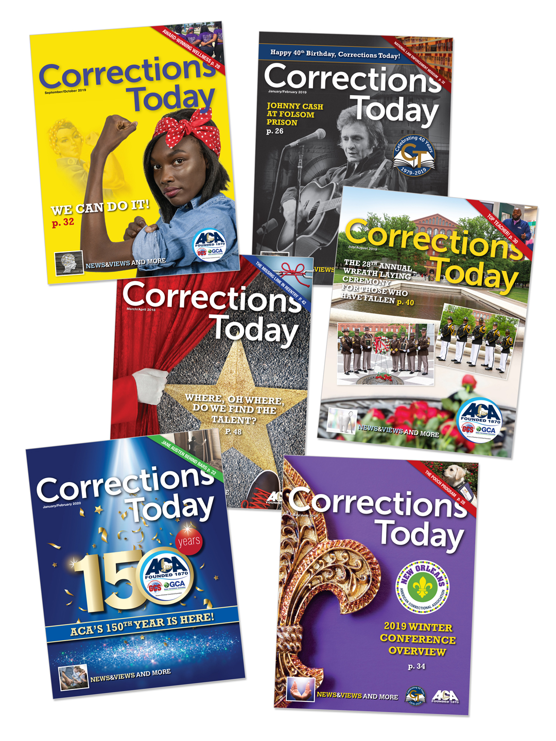 Corrections Today Magazine Covers